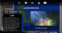 Desktop Screenshot of makerando.com